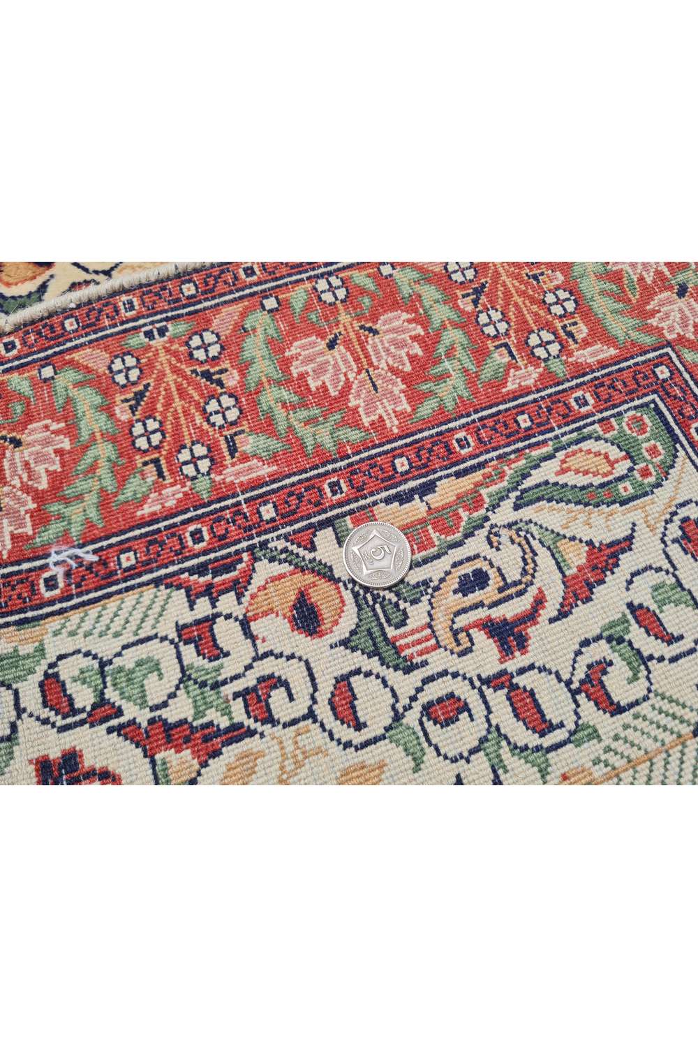 Amazing Hand Knotted Vintage Double knot Wool Area Runner Rug 6.0 x 1.7 Ft
