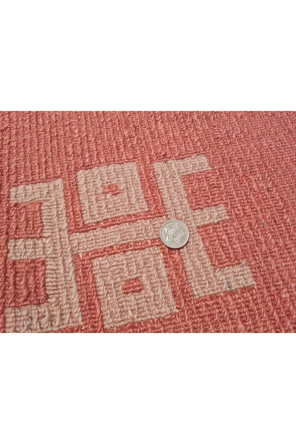 Amazing Hand Knotted Vintage Nepali Wool Area Rug 5.3 x 3.1 Ft