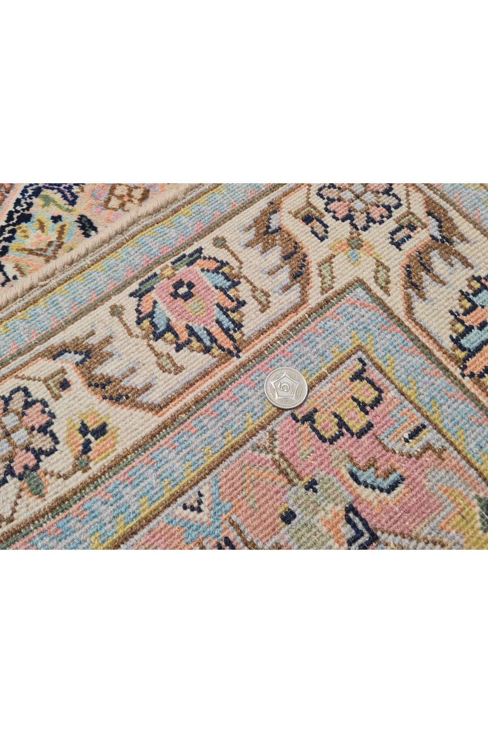Amazing Hand Knotted Vintage Bijour Wool Area Rug 5.4 x 3.1 Ft