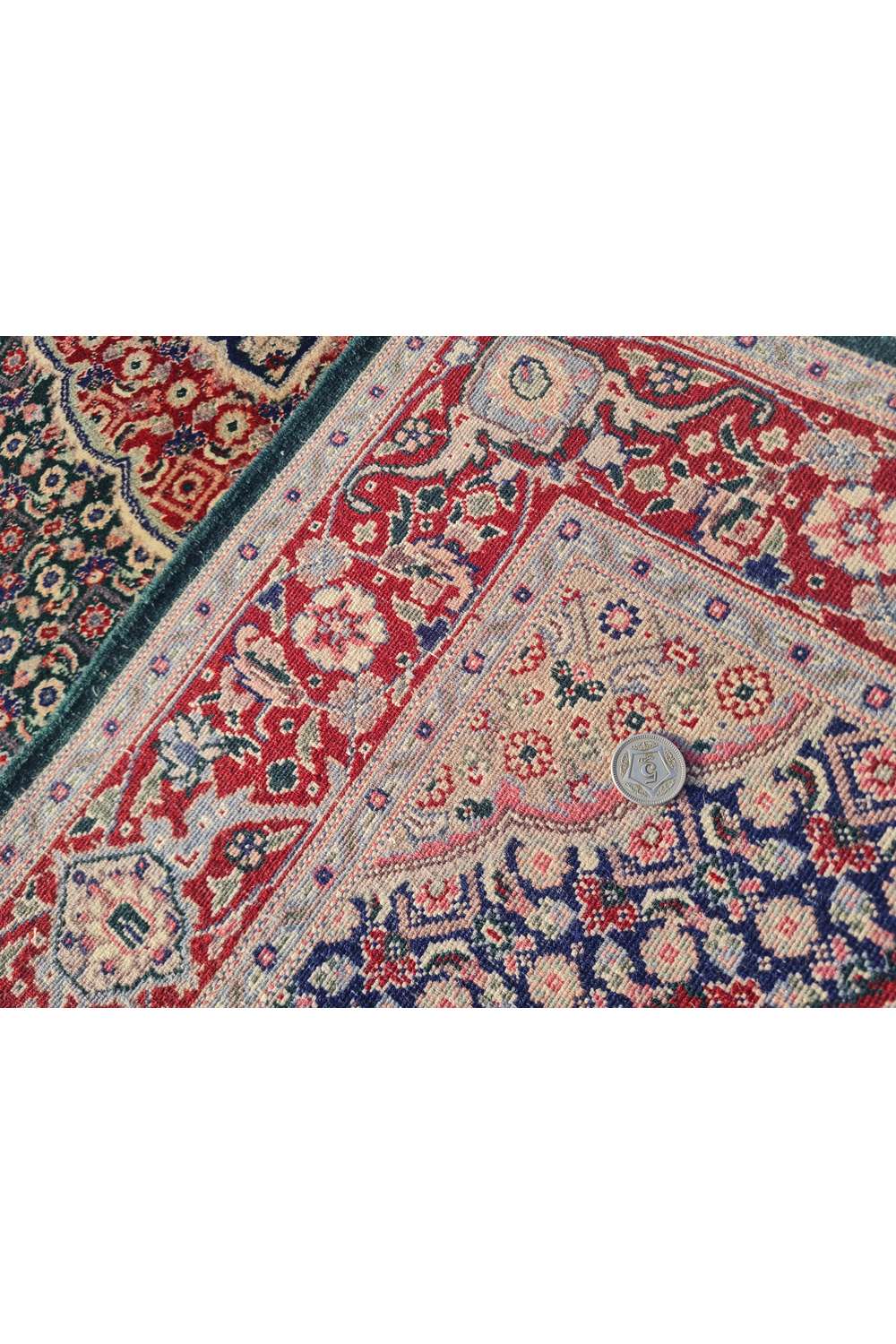 Amazing Hand Knotted Vintage Sino Mahi Tabriz Wool Area Runner Rug 8.0 x 2.3 Ft