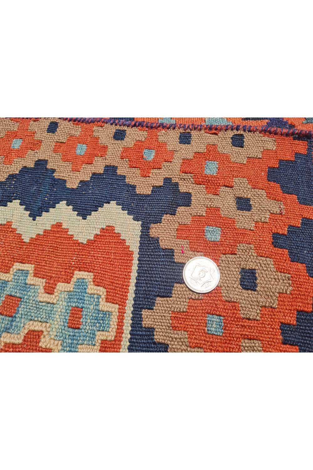 Amazing Hand Knotted Vintage Shrz Wool Area Runner Rug 9.3 x 2.5 Ft