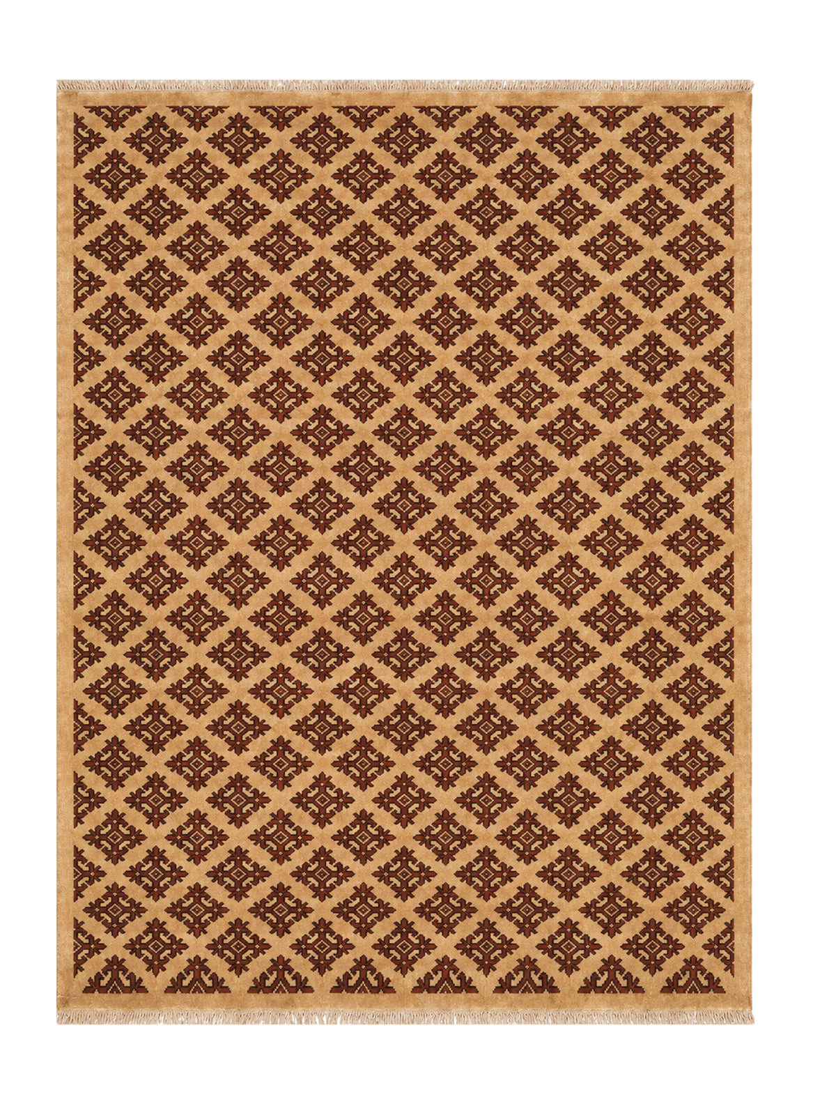 Amazing Hand Knotted Vintage Moroccan Wool Area Rug 11.0 x 8.5 Ft