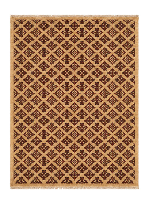 Amazing Hand Knotted Vintage Moroccan Wool Area Rug 11.0 x 8.5 Ft