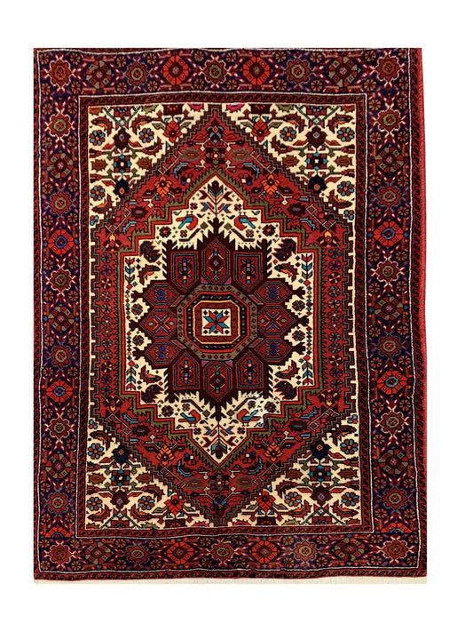 Amazing Hand Knotted Bijour Wool Area Rug 4.0 x 2.5 Ft