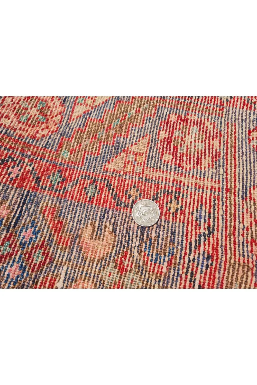 Amazing Hand Knotted Vintage Hamidoun Wool Area Rug 4.8 x 3.3 Ft