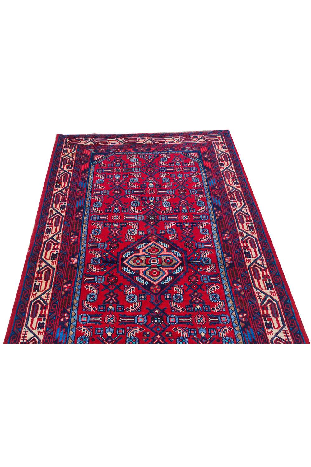Amazing Hand Knotted Vintage Ceena Wool Area Rug 5.3 x 3.3 Ft
