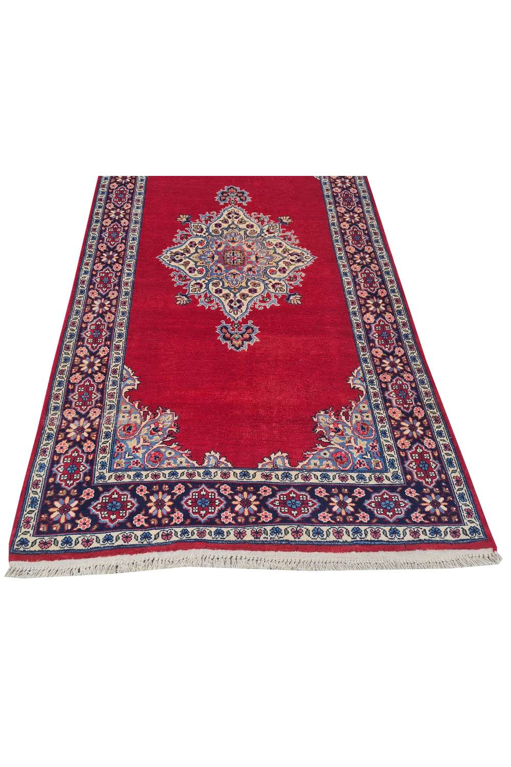 Amazing Hand Knotted Vintage Double knot Wool Area Rug 5.6 x 3.0 Ft