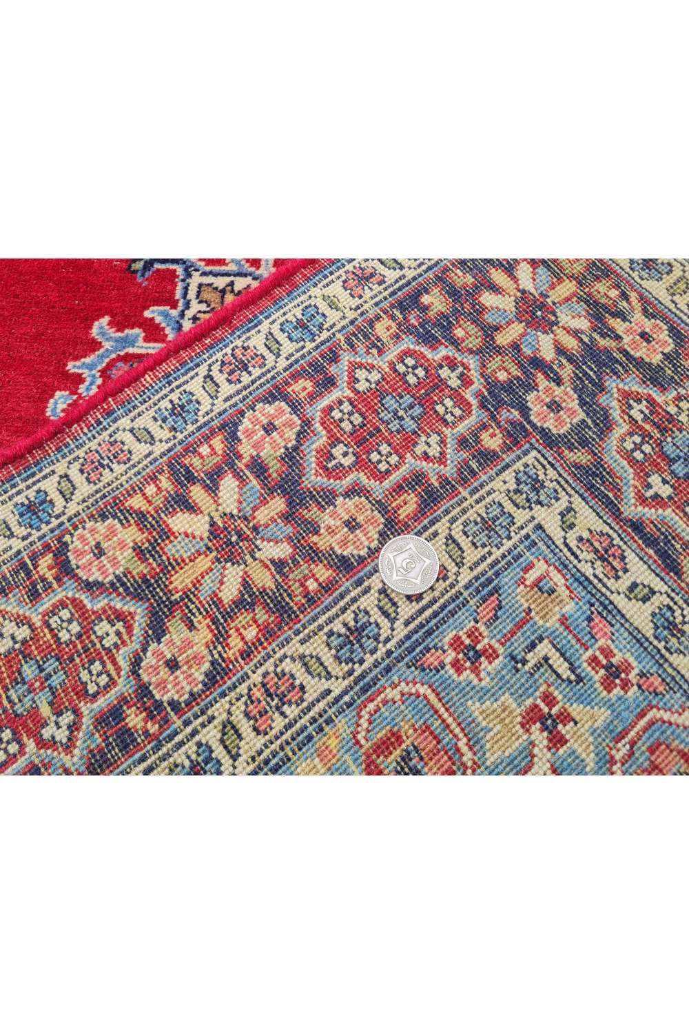 Amazing Hand Knotted Vintage Double knot Wool Area Rug 5.6 x 3.0 Ft