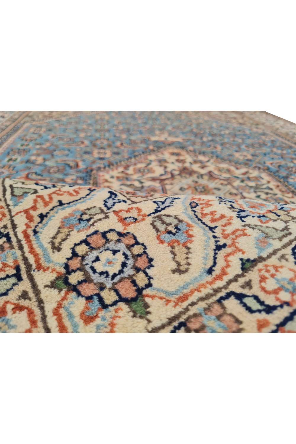 Amazing Hand Knotted Vintage Bijar wool Area Rug 6.2 x 4.1 Ft