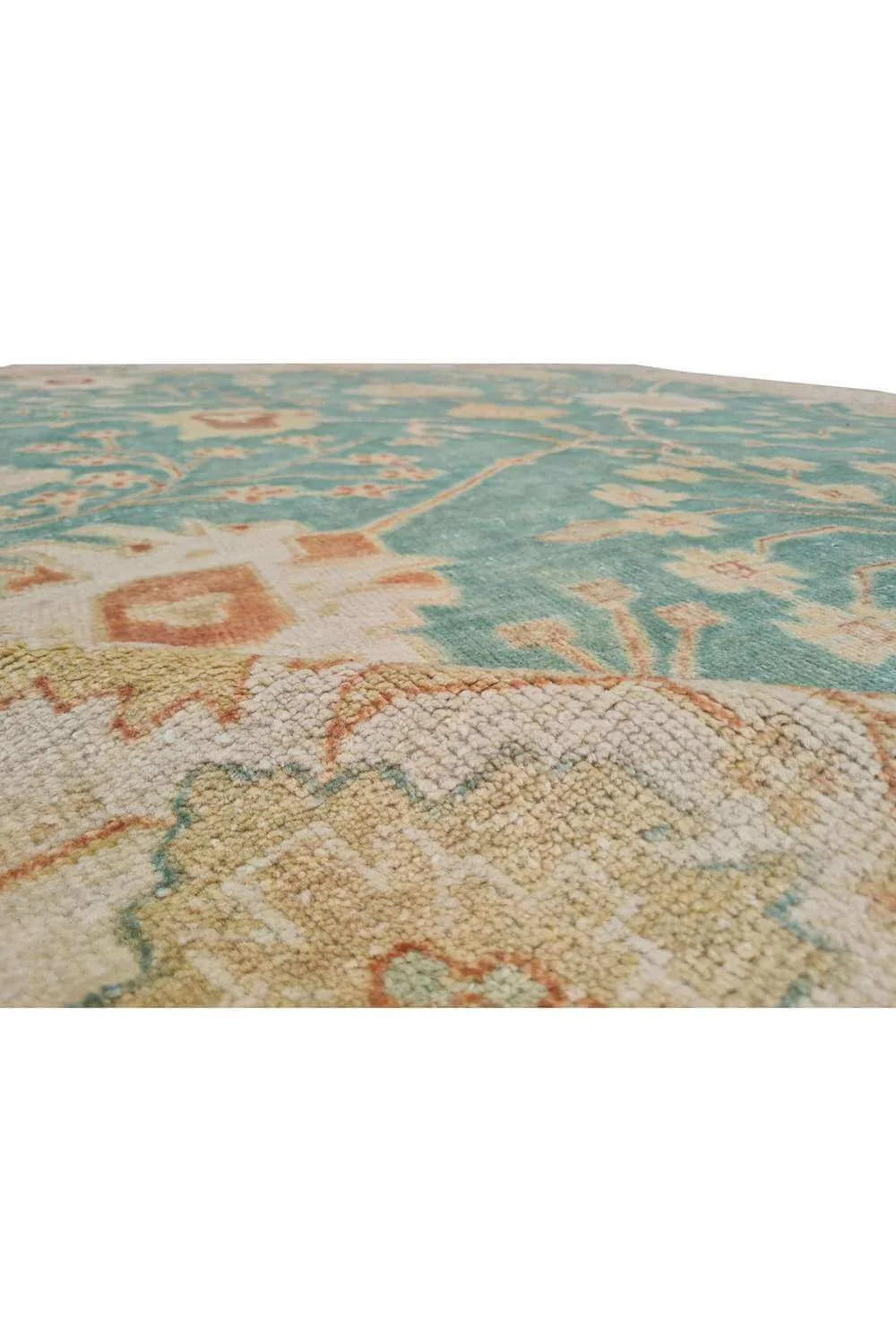 Amazing Hand Knotted Vintage Afghan Chobi Wool Area Rug 9.6 x 8.1 Ft