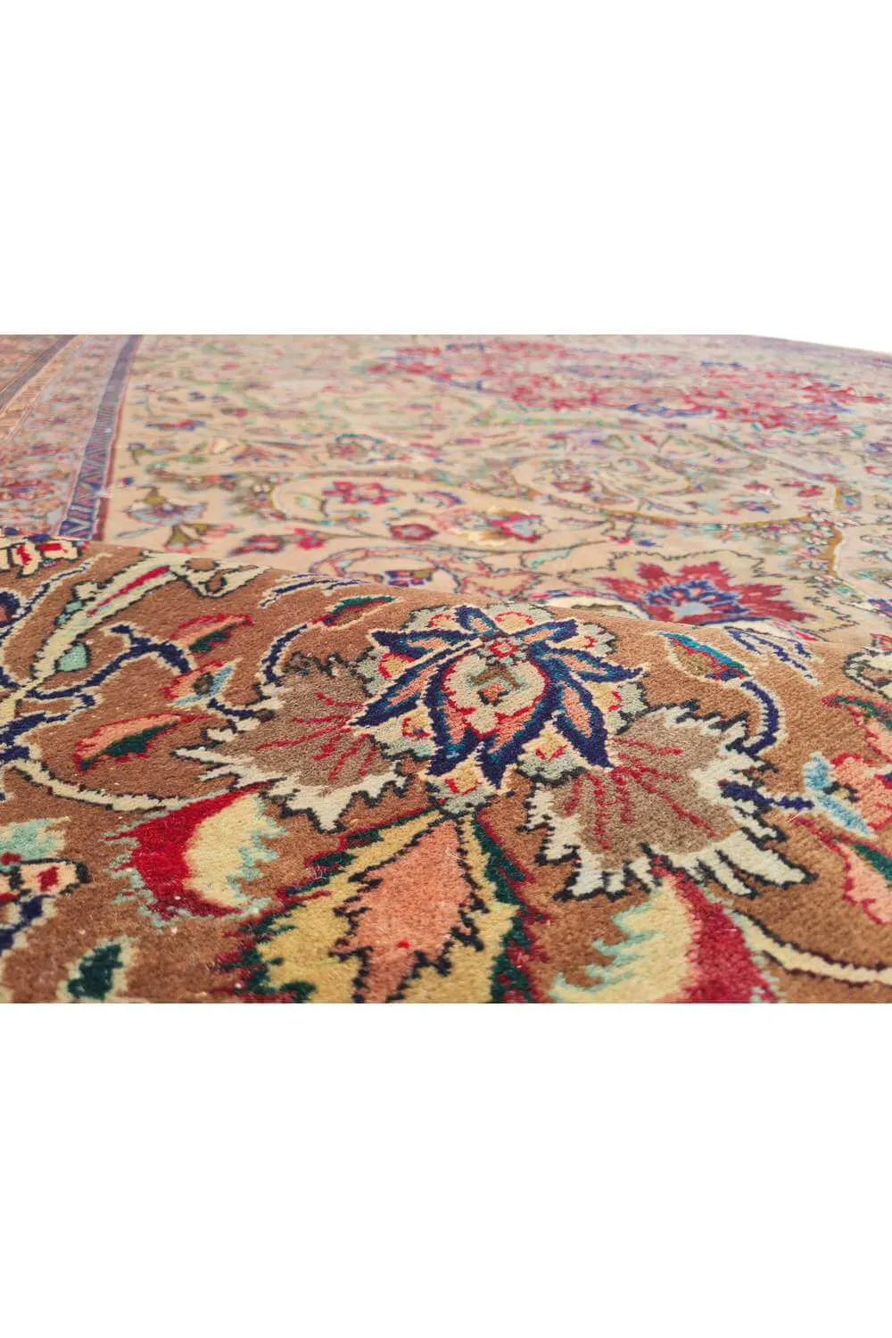 Authentic Hand Knotted Vintage Hamidoun Wool Area Rug 12.0 x 9.0 Ft