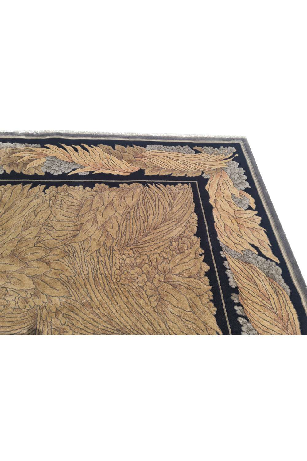 Amazing Hand Knotted Vintage Tibet Sino Pictorial Wool Area Rug 9.8 x 8.2 Ft