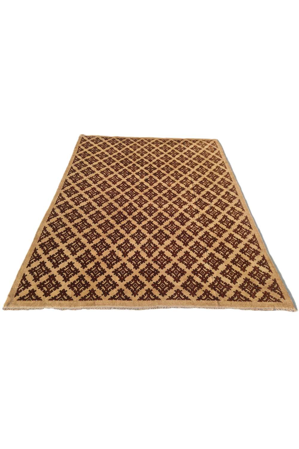 Amazing Hand Knotted Vintage Moroccan Wool Area Rug 11.0 x 8.5 Ft