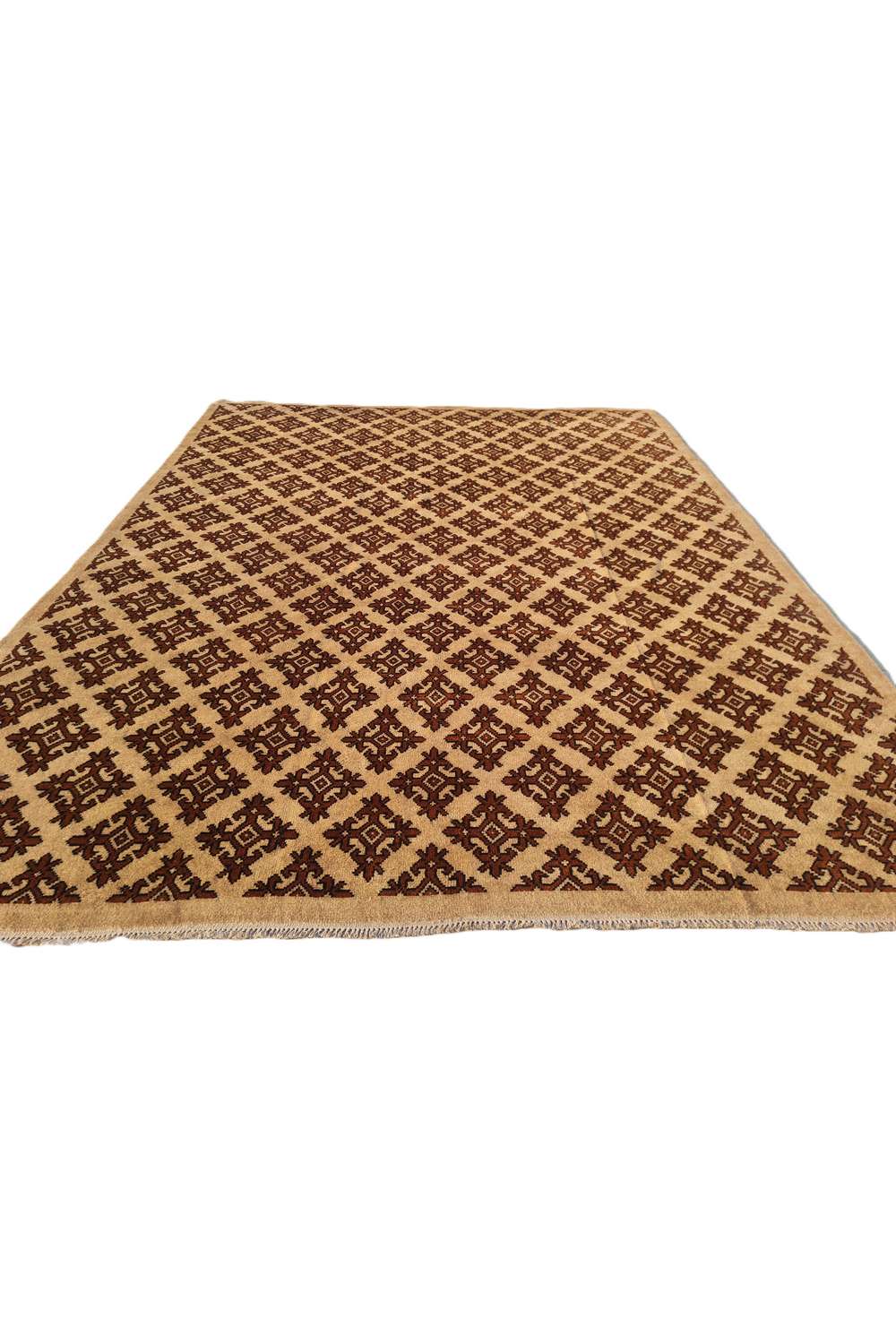 Amazing Hand Knotted Vintage Moroccan Wool Area Rug 11.0 x 8.5 Ft