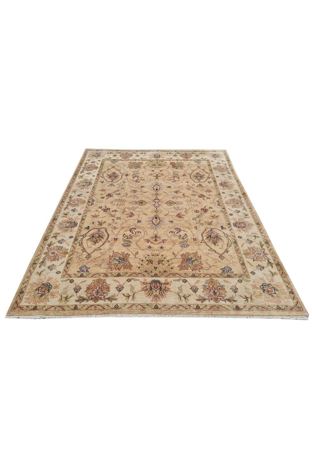 Amazing Hand Knotted Vintage afghan chobi Wool Area Rug 10 x 8 Ft