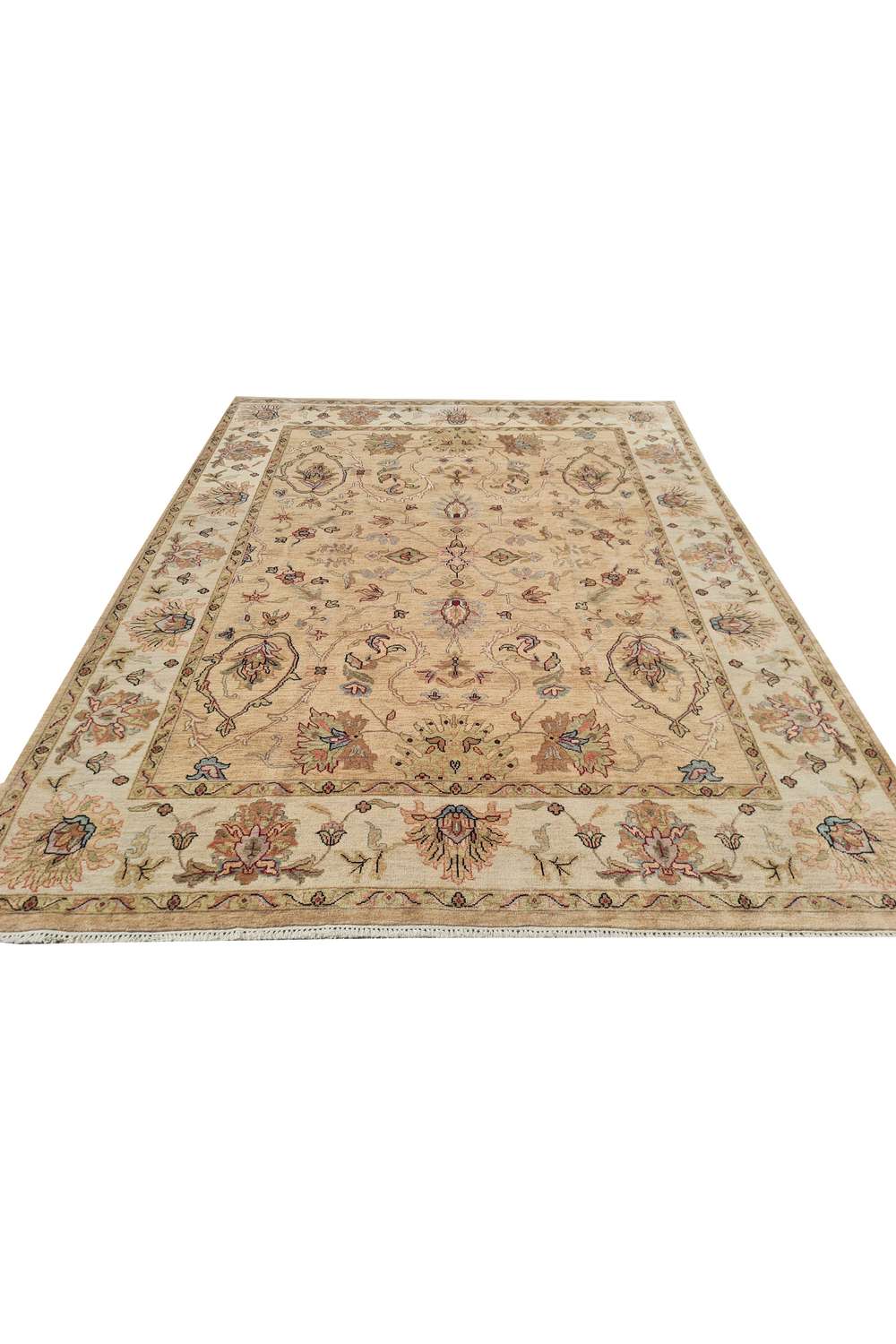 Amazing Hand Knotted Vintage afghan chobi Wool Area Rug 10 x 8 Ft