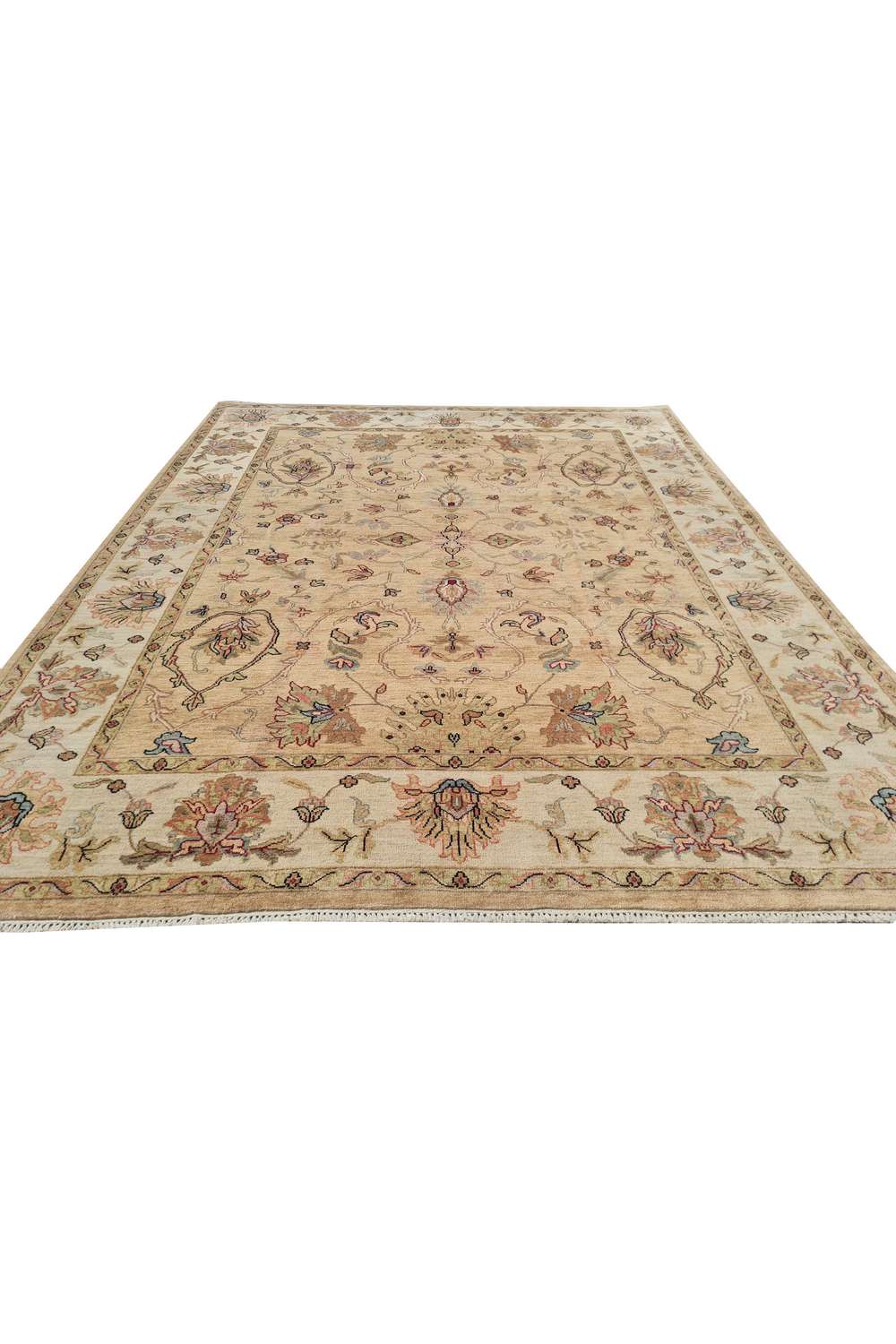 Amazing Hand Knotted Vintage afghan chobi Wool Area Rug 10 x 8 Ft