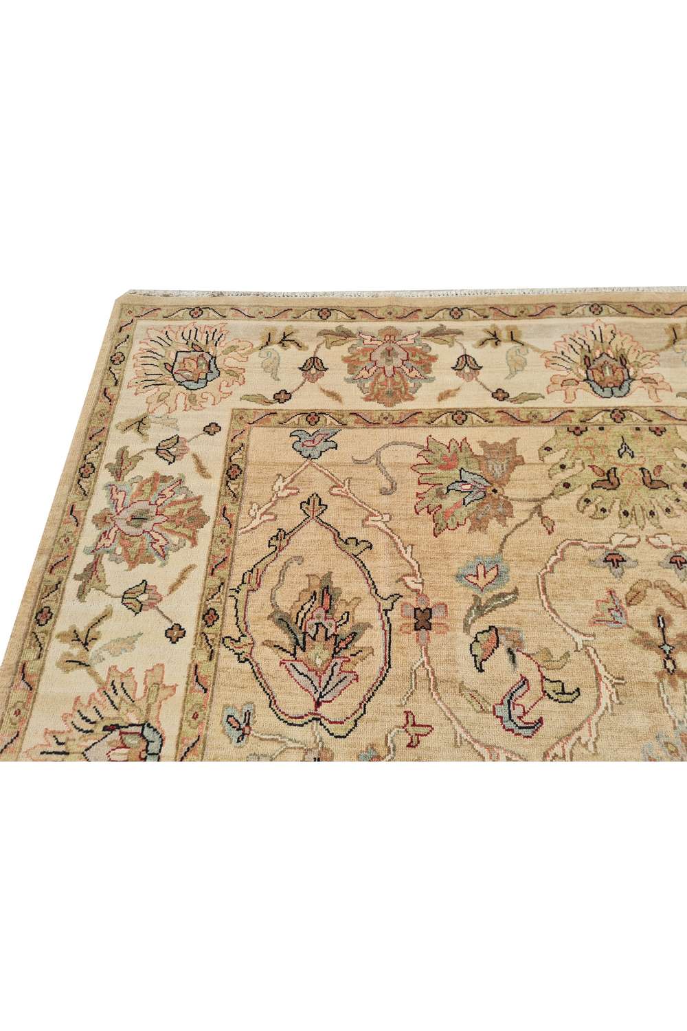Amazing Hand Knotted Vintage afghan chobi Wool Area Rug 10 x 8 Ft