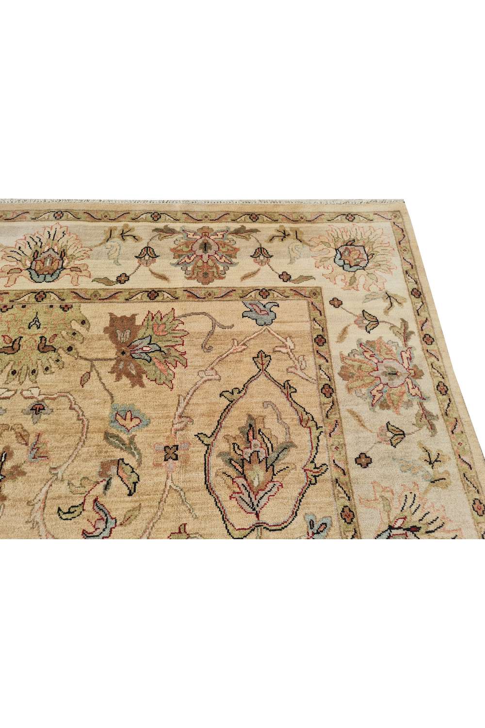Amazing Hand Knotted Vintage afghan chobi Wool Area Rug 10 x 8 Ft