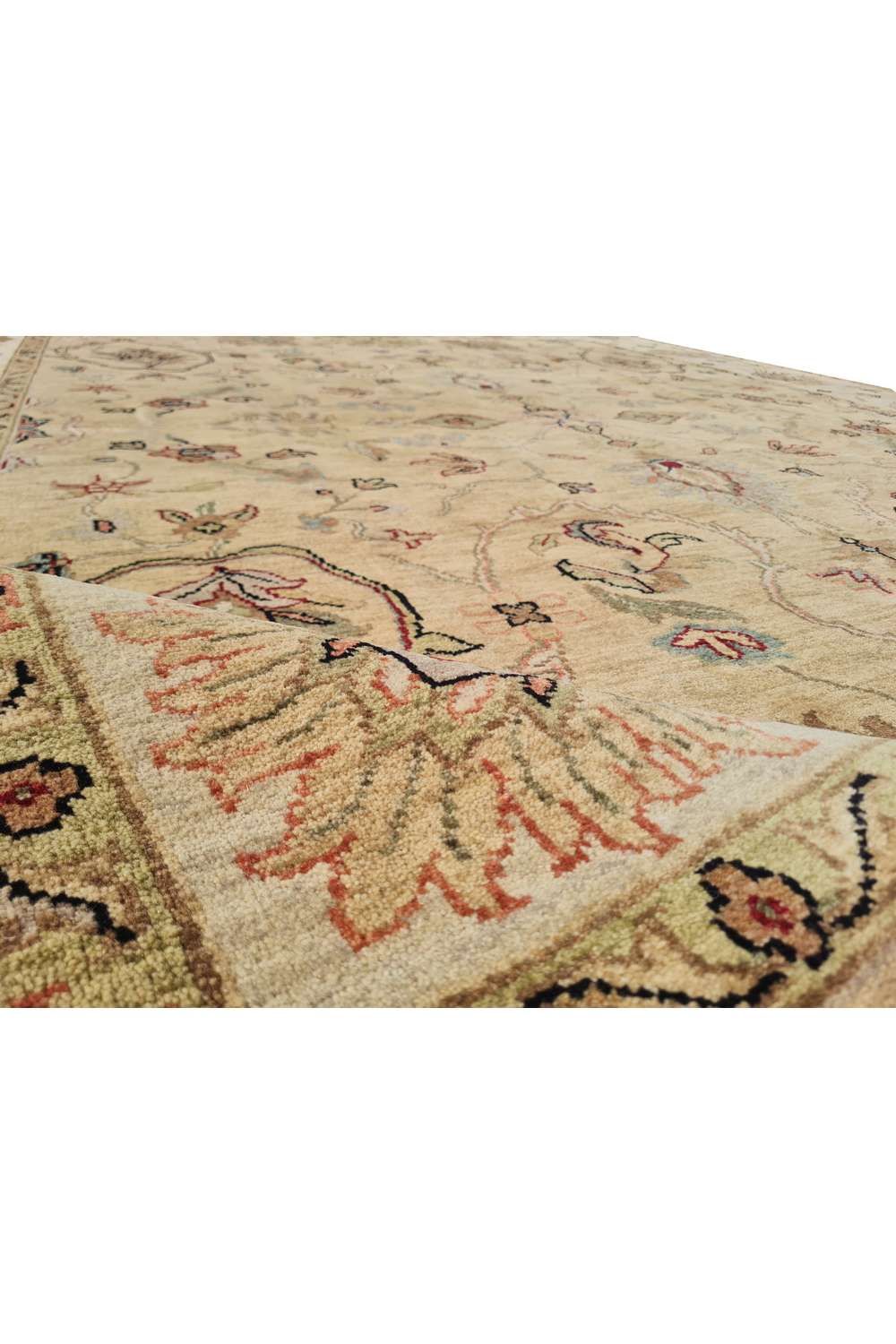 Amazing Hand Knotted Vintage afghan chobi Wool Area Rug 10 x 8 Ft