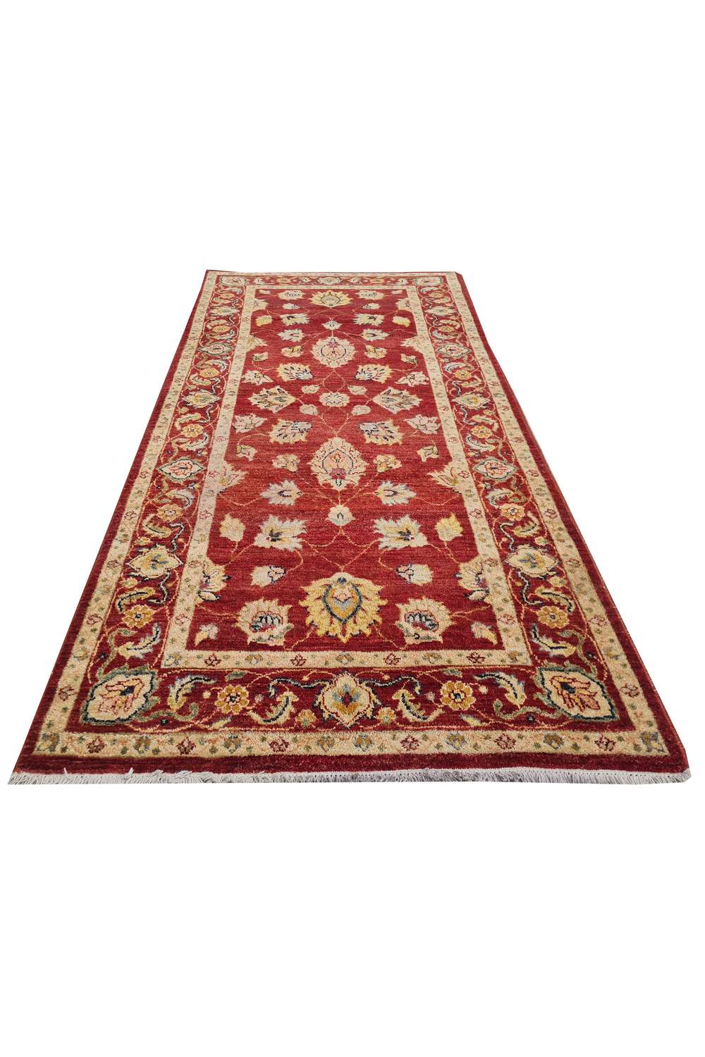 Amazing Handmade Hand Knotted Vintage Afghan Chobi Wool Area Rug 6 x 3 Ft
