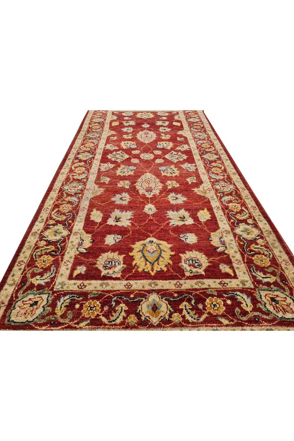 Amazing Handmade Hand Knotted Vintage Afghan Chobi Wool Area Rug 6 x 3 Ft