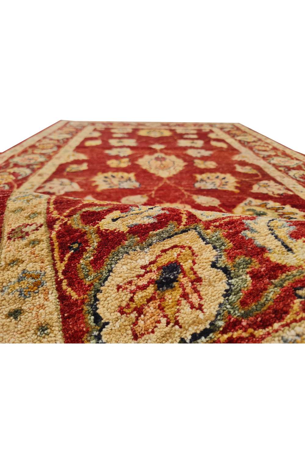 Amazing Handmade Hand Knotted Vintage Afghan Chobi Wool Area Rug 6 x 3 Ft