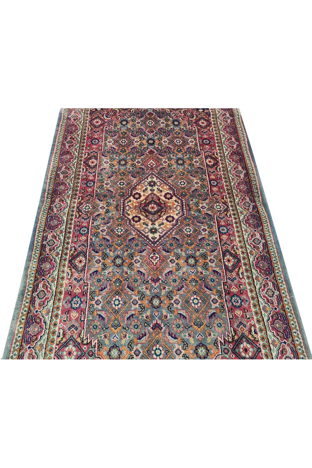 Amazing Hand Knotted Vintage Bijar Wool Area Rug 5.5 x 2.10 Ft