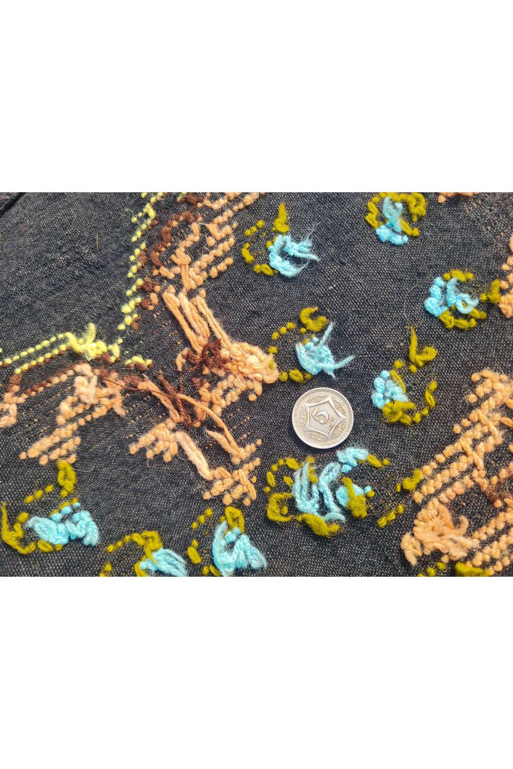 Hand Knotted Vintage Flat Weave Romania Kilim Kilim Wool Area Rug 6.11 x 2.4 Ft