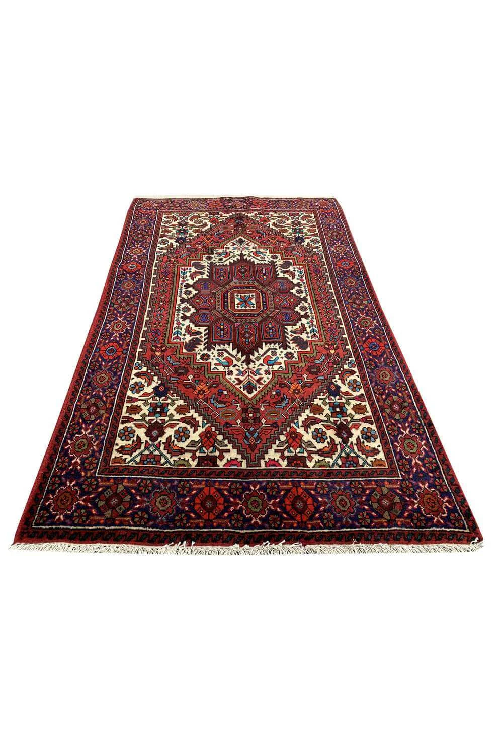 Amazing Hand Knotted Bijour Wool Area Rug 4.0 x 2.5 Ft