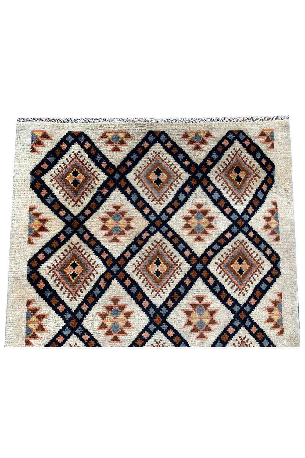 Amazing Hand Knotted Turkish Wool Area Runner Rug 8.9 x 3.0 Ft