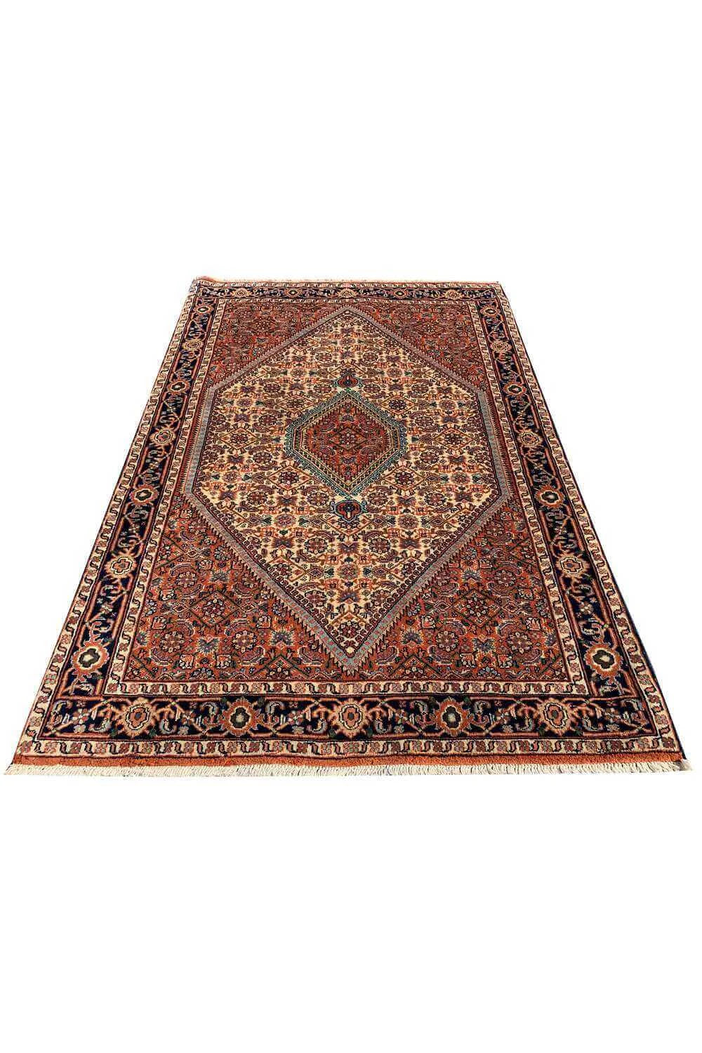 Amazing Hand Knotted Vintage Bijour Wool Area Rug 5.5 x 3.7 Ft