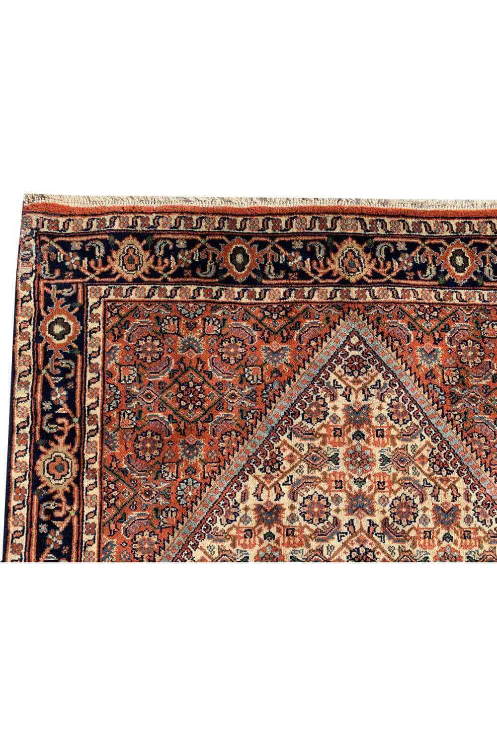 Amazing Hand Knotted Vintage Bijour Wool Area Rug 5.5 x 3.7 Ft