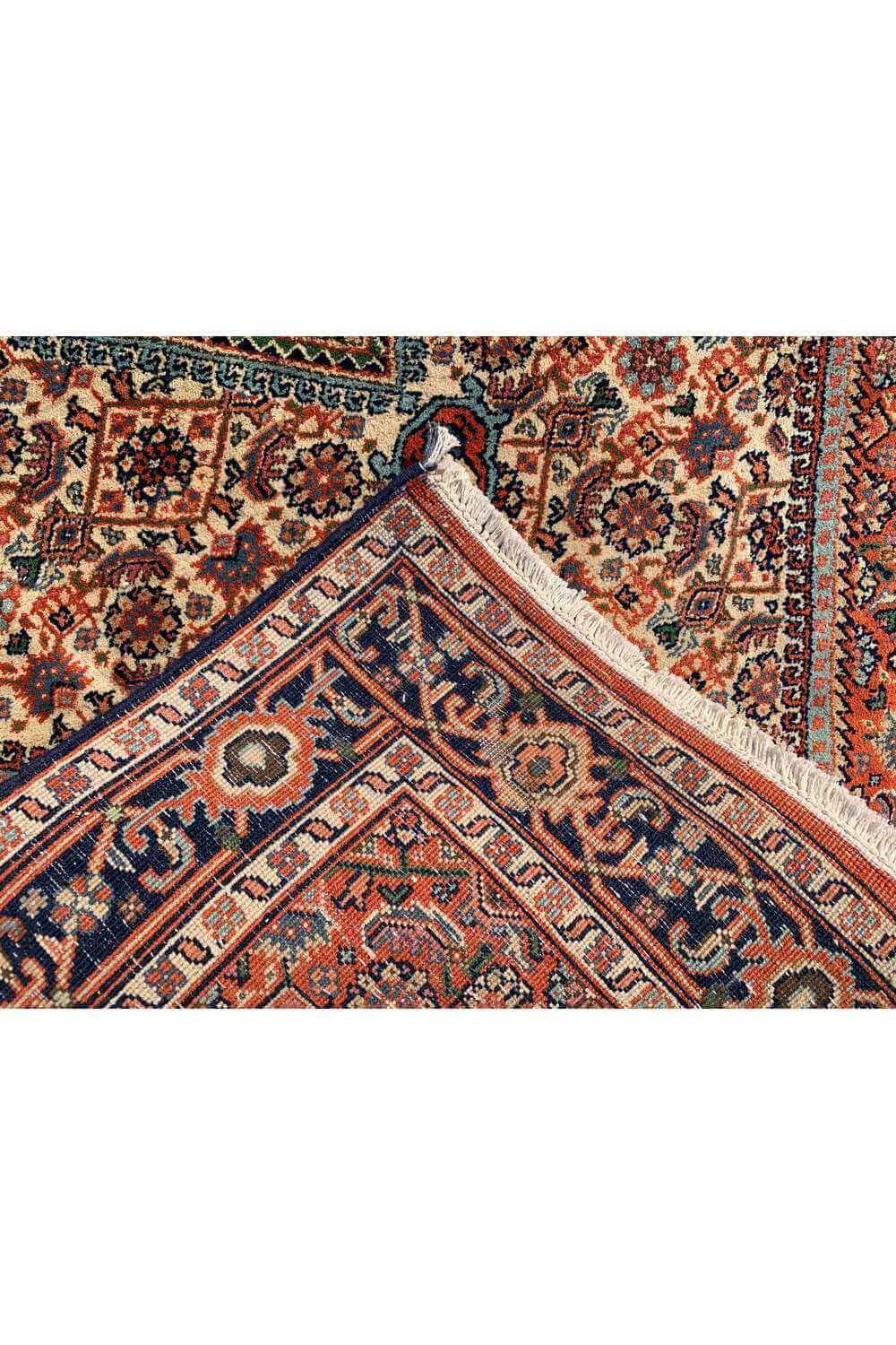 Amazing Hand Knotted Vintage Bijour Wool Area Rug 5.5 x 3.7 Ft