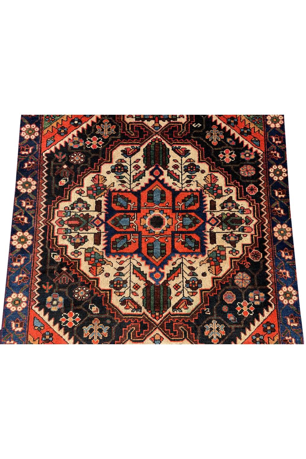 Amazing Hand Knotted Vintage Malayaar Wool Area Rug 5.0 x 3.6 Ft