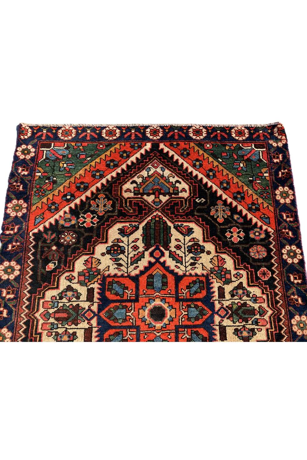 Amazing Hand Knotted Vintage Malayaar Wool Area Rug 5.0 x 3.6 Ft