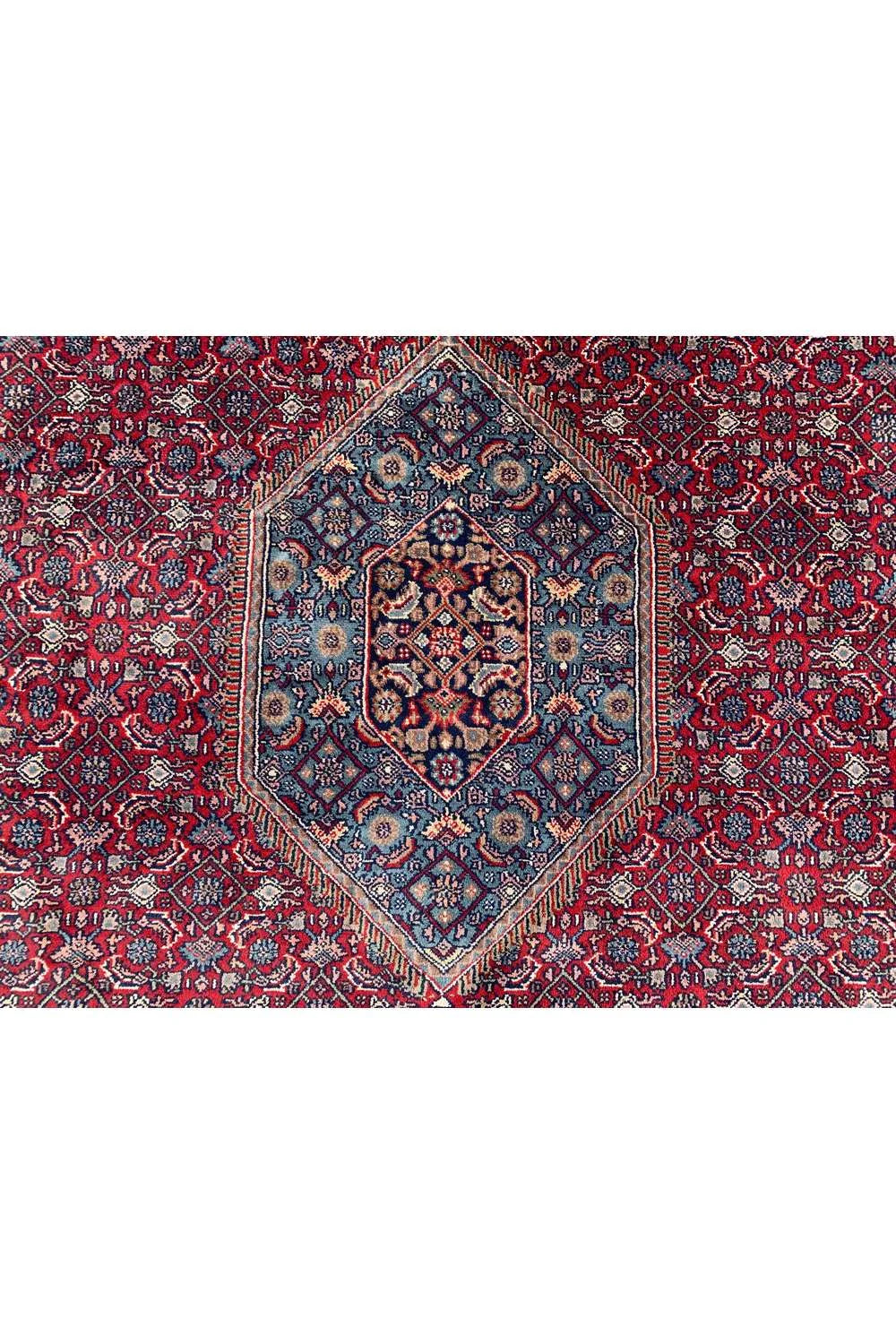 Amazing Hand Knotted Vintage Bijour Round Wool Area Rug 7.9 x 7.9 Ft
