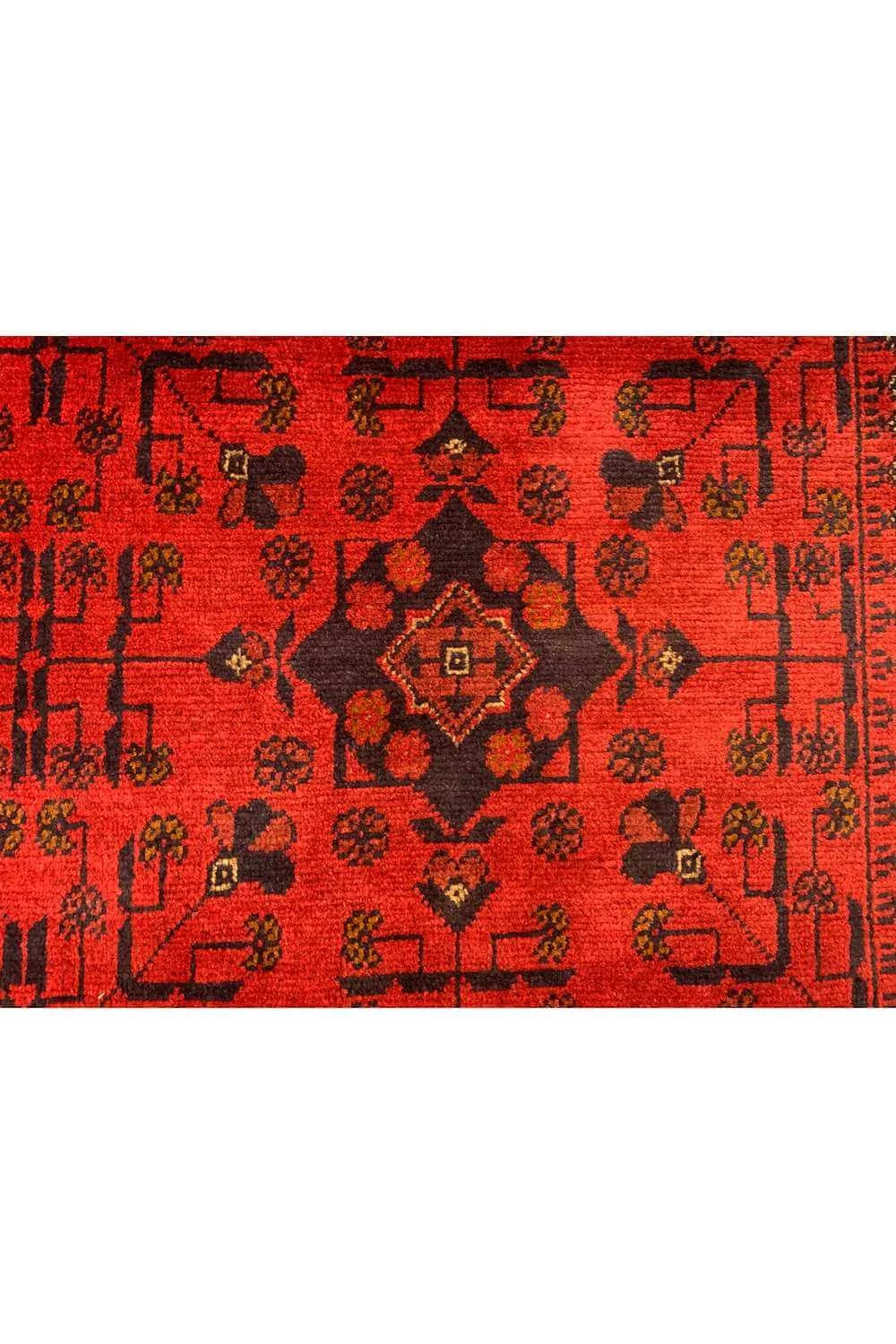 Fine Quality Hand Knotted Afghan Khal Muhammadi Wool Area Rug  6.6 x 4.10 Ft