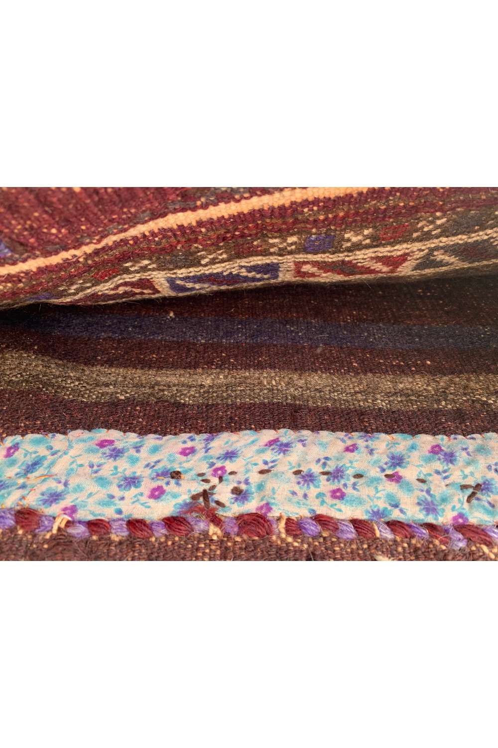Rare Hand Knotted Vintage Afghan Balouch Salt Bag Wool Area Rug 3.3 x 2.1 Ft