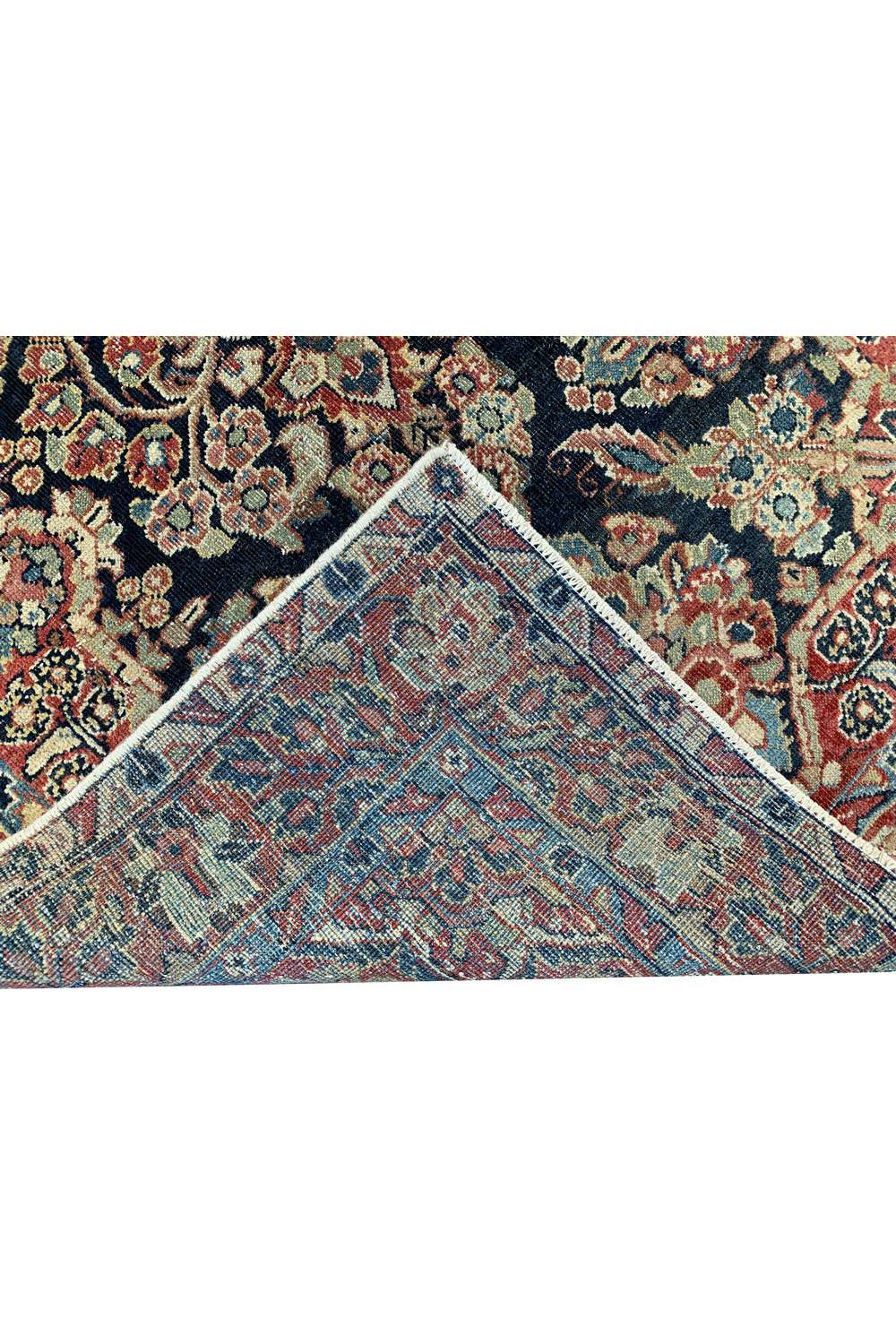 Amazing Hand Knotted Antique Persian Bakhtiyaar Wool Area Rug 6.5 x 4.2 Ft