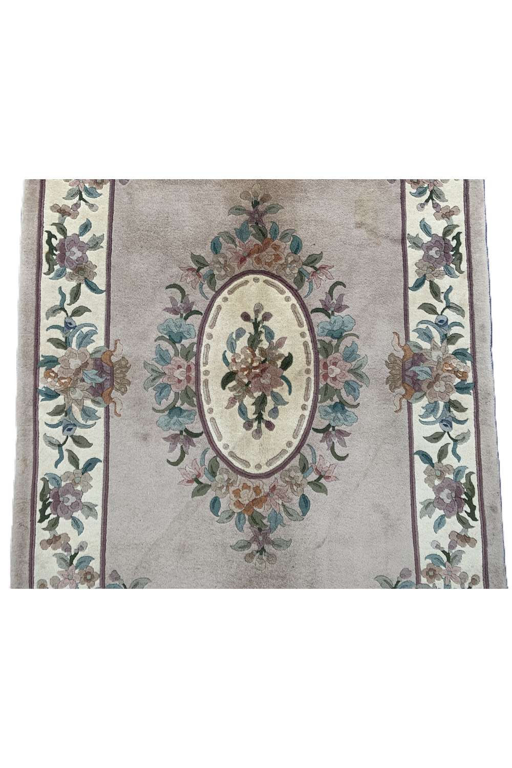 Amazing Hand Knotted Sino Tibet Silk Area Rug 6 x 4 Ft