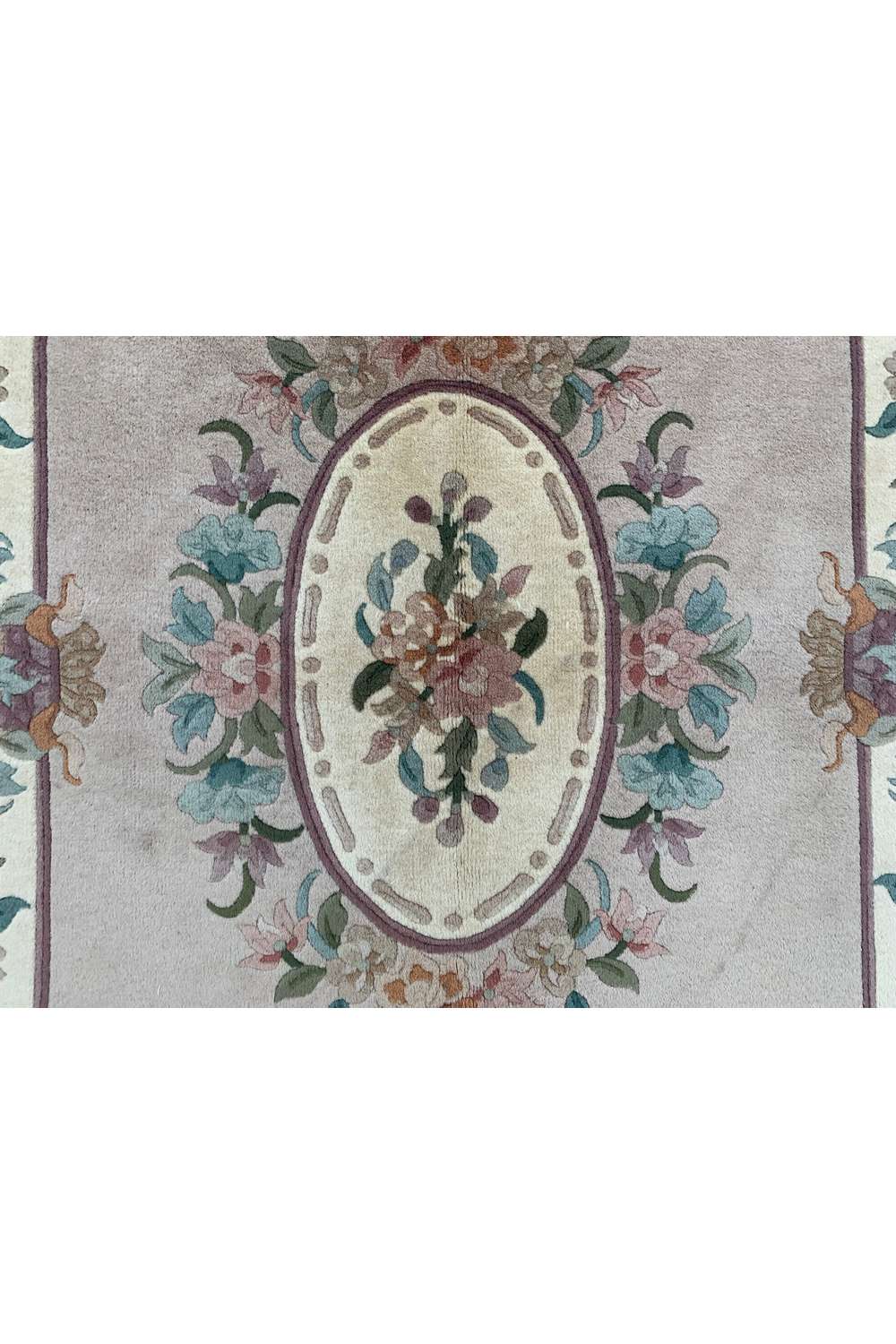 Amazing Hand Knotted Sino Tibet Silk Area Rug 6 x 4 Ft