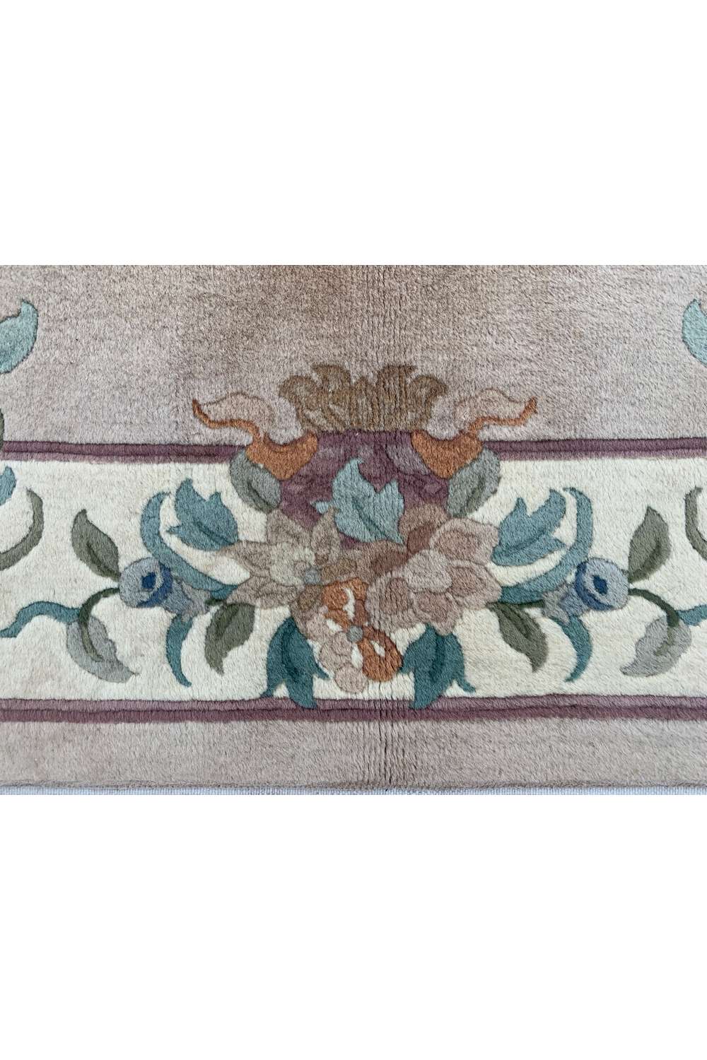 Amazing Hand Knotted Sino Tibet Silk Area Rug 6 x 4 Ft