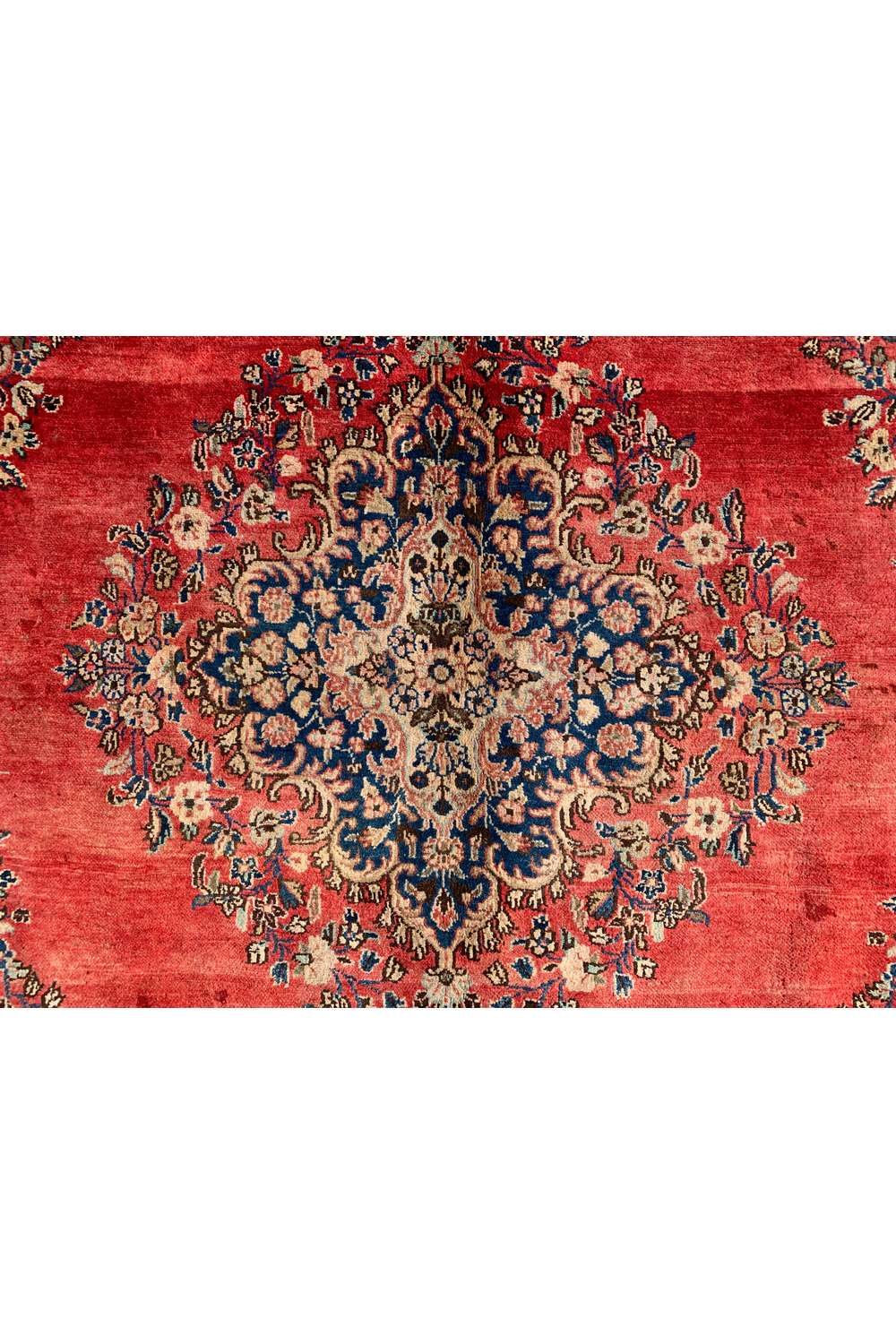 Amazing Hand Knotted Antique Persian Hamadan Wool Area Rug 12.2 x 8.10 Ft