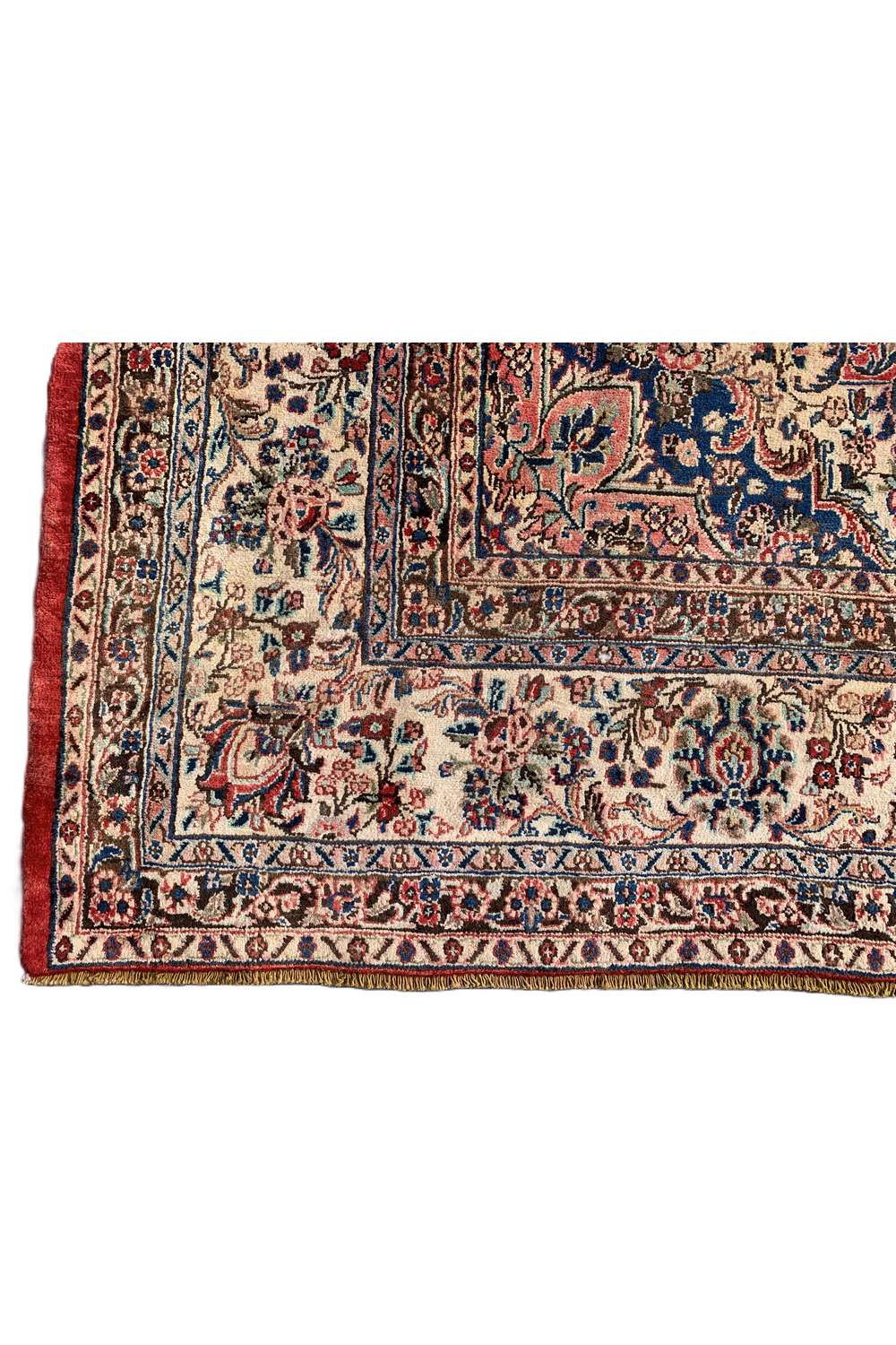 Amazing Hand Knotted Antique Persian Hamadan Wool Area Rug 12.2 x 8.10 Ft